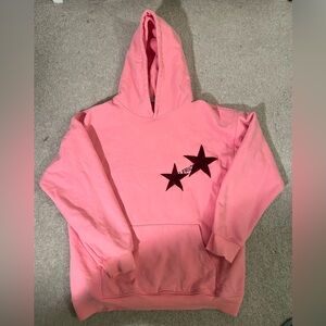 Aelfric Eden Star Print Color Contrast Hoodie - Size Large